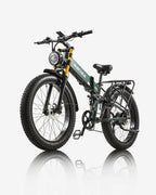 BURCHDA R5 PRO Folding Fat Tire Electric Bike for Adults