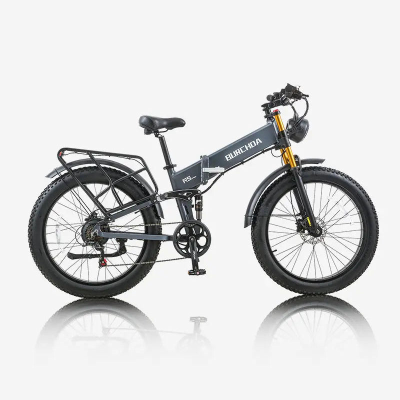 BURCHDA R5 PRO Folding Fat Tire Electric Bike for Adults