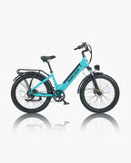 BURCHDA AZ26 Step-thru Electric Bike for Adults Commuting