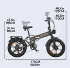 BURCHDA MAX 2000W BURCHDA R7 Dual Motor Electric Bike