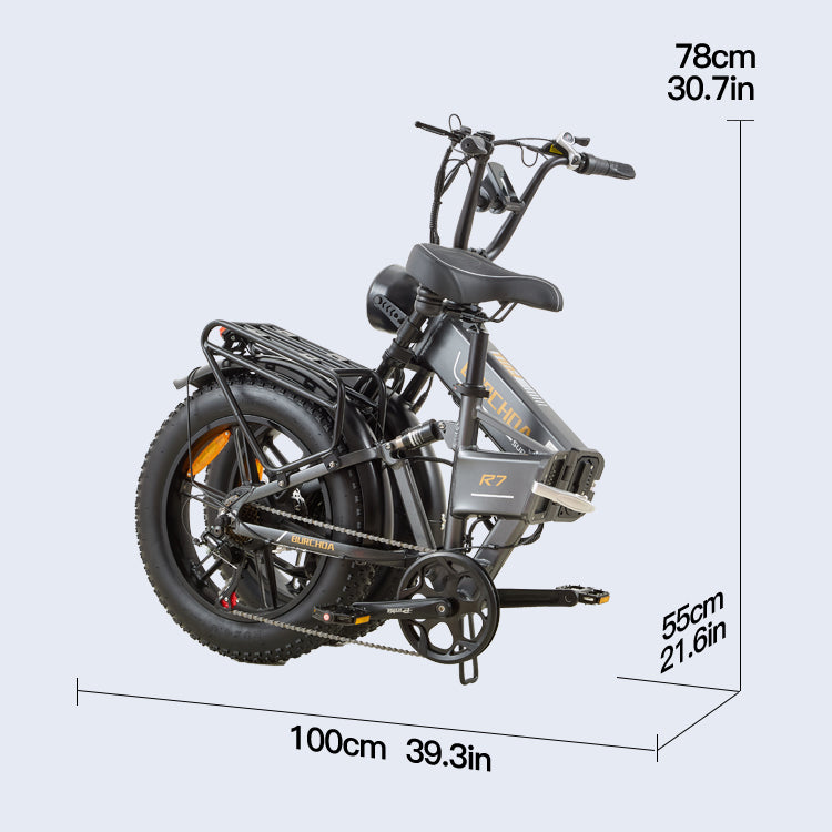 BURCHDA MAX 2000W BURCHDA R7 Dual Motor Electric Bike