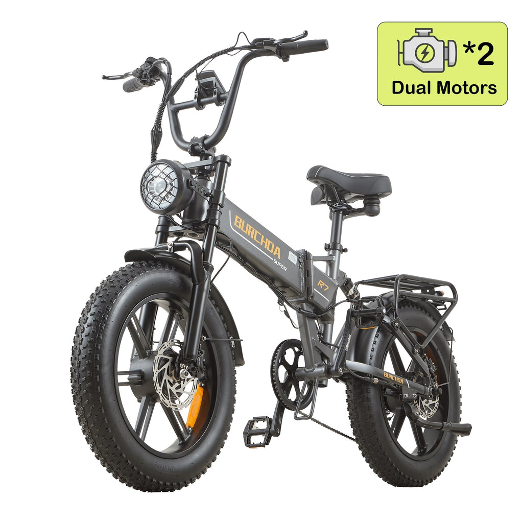 BURCHDA MAX 2000W BURCHDA R7 Dual Motor Electric Bike
