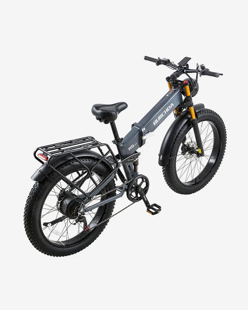 BURCHDA R5 PRO Folding Fat Tire Electric Bike for Adults